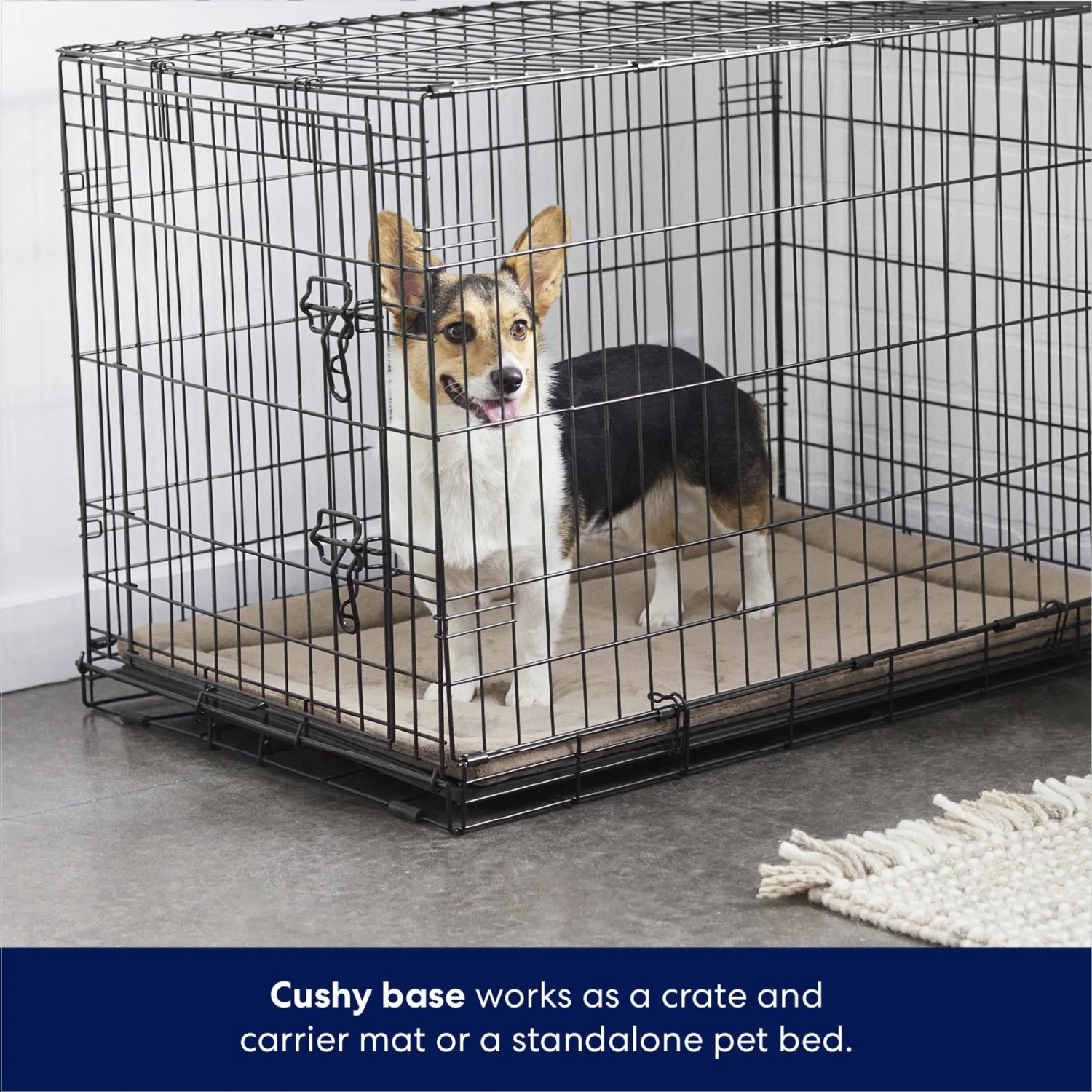Frisco Micro Terry Dog Crate Mat 6 Frisco Micro Terry Dog Crate Mat - Image 4