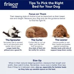 Frisco Rectangular Bolster Cat & Dog Bed 14 Frisco Rectangular Bolster Cat & Dog Bed -Frisco 113275 PT7. AC SS1800 V1668203951