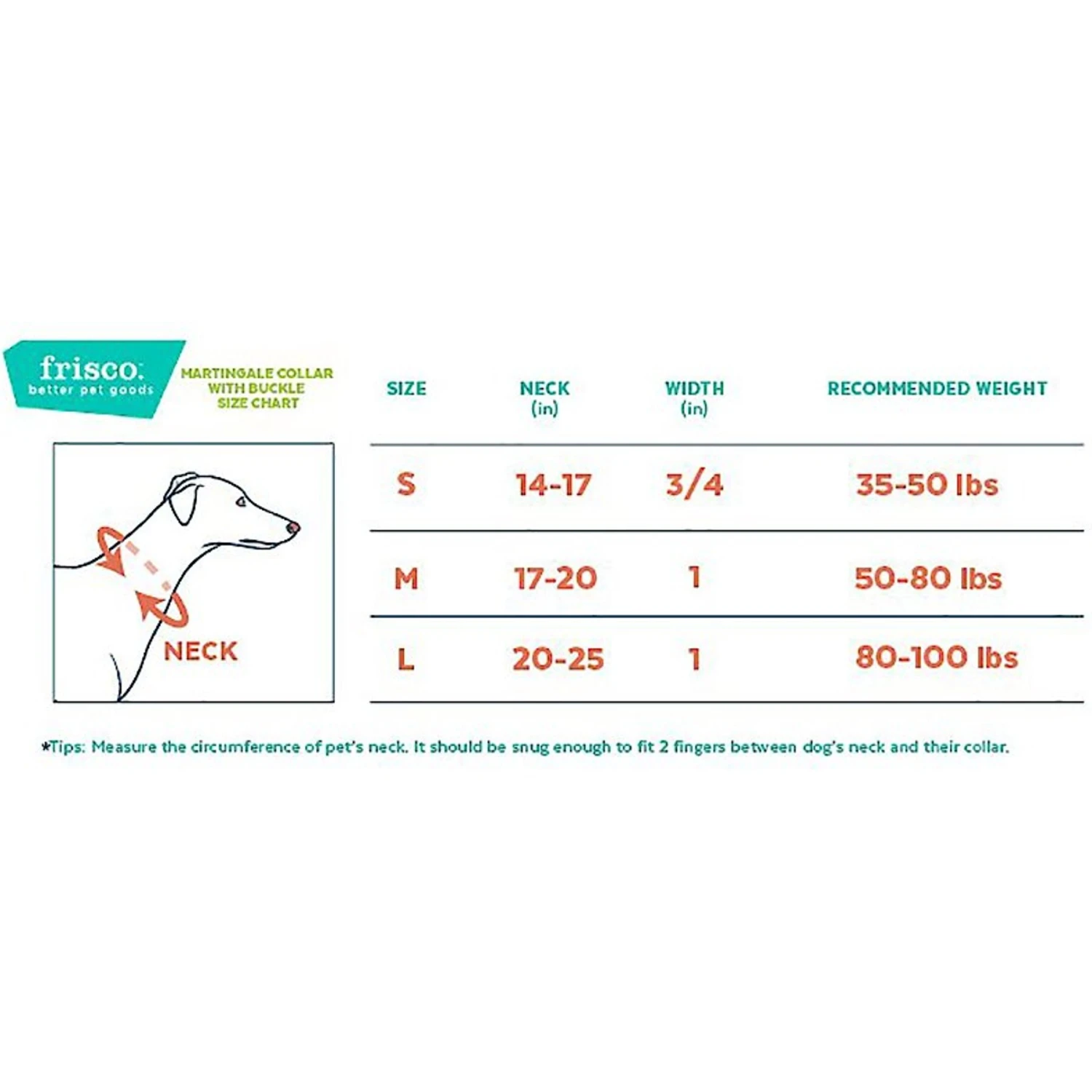 Frisco Solid Nylon Martingale Dog Collar With Buckle 4 Frisco Solid Nylon Martingale Dog Collar With Buckle - Image 2