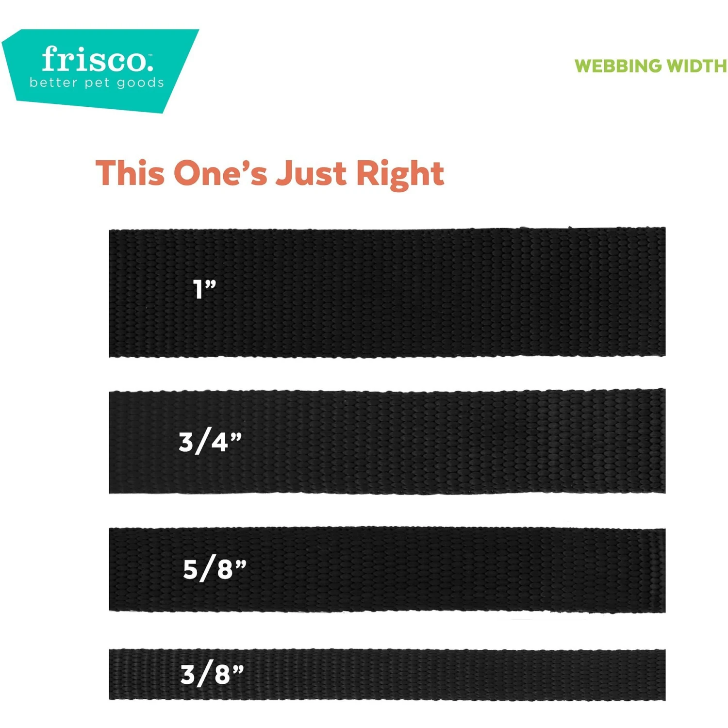 Frisco Solid Nylon Slip-On Martingale Dog Collar 7 Frisco Solid Nylon Slip-On Martingale Dog Collar - Image 5