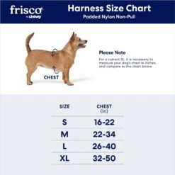 Frisco Padded Nylon No Pull Dog Harness -Frisco 140004 PT7. AC SS1800 V1701798816