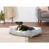 Frisco Sherpa Rectangular Bolster Cat & Dog Bed 2 Frisco Sherpa Rectangular Bolster Cat & Dog Bed -Frisco 144851 MAIN. AC SS1800 V1568843576