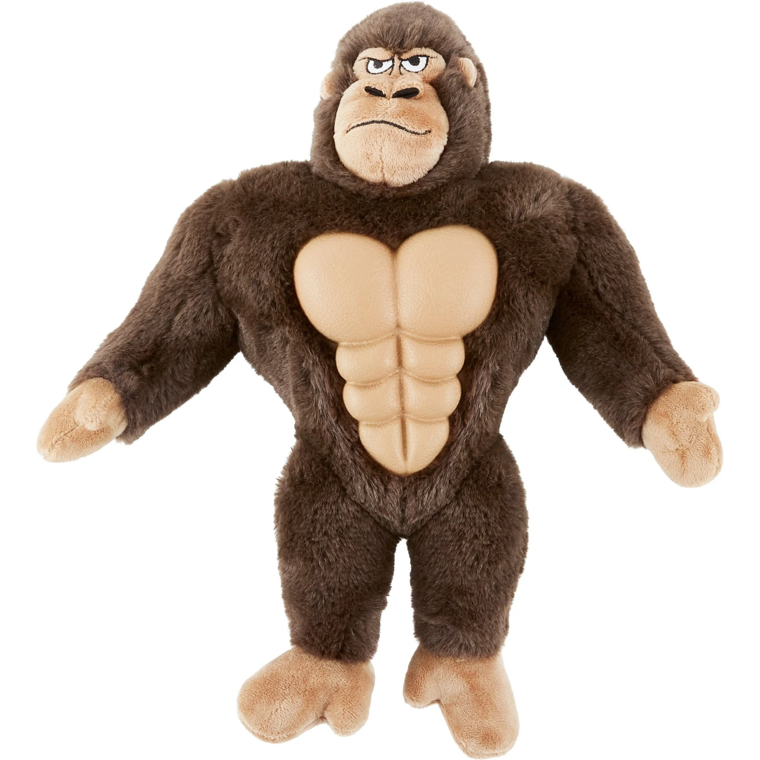 Frisco Gorilla Muscle Plush Squeaky Dog Toy 3 Frisco Gorilla Muscle Plush Squeaky Dog Toy