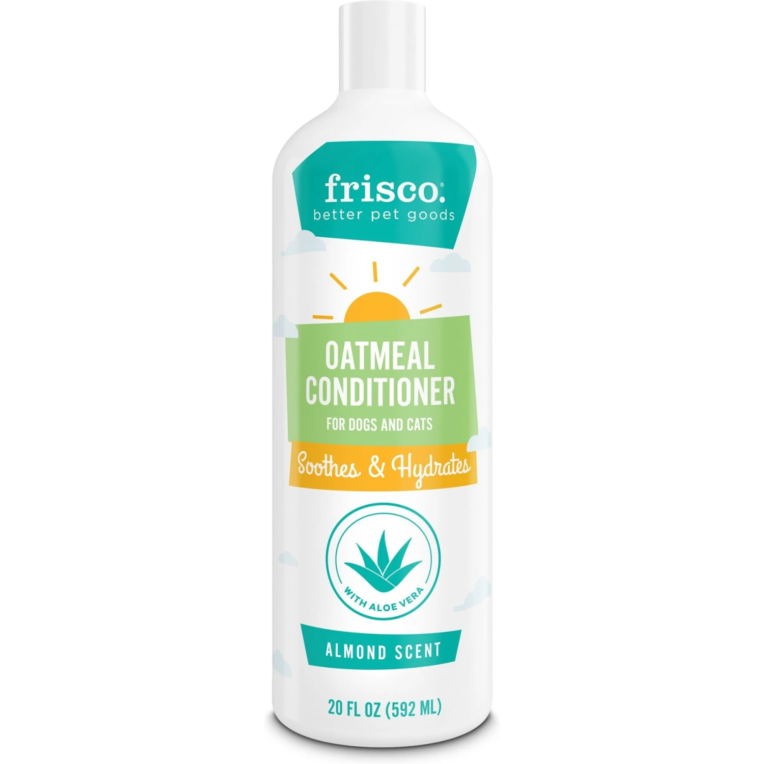 Frisco Oatmeal Conditioner With Aloe For Dogs & Cats, Almond Scent 3 Frisco Oatmeal Conditioner With Aloe For Dogs & Cats, Almond Scent