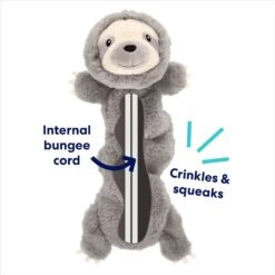 Frisco Sloth Bungee Plush Squeaky Dog Toy 10 Frisco Sloth Bungee Plush Squeaky Dog Toy -Frisco 152826 PT2. AC SS1800 V1686579149