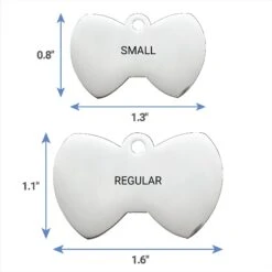 Frisco Stainless Steel Personalized Dog & Cat ID Tag, Bow Tie 15 Frisco Stainless Steel Personalized Dog & Cat ID Tag, Bow Tie -Frisco 152997 PT6. AC SS1800 V1540562105