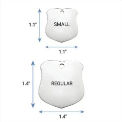 Frisco Stainless Steel Personalized Dog & Cat ID Tag, Badge -Frisco 153009 PT6. AC SS1800 V1541783440