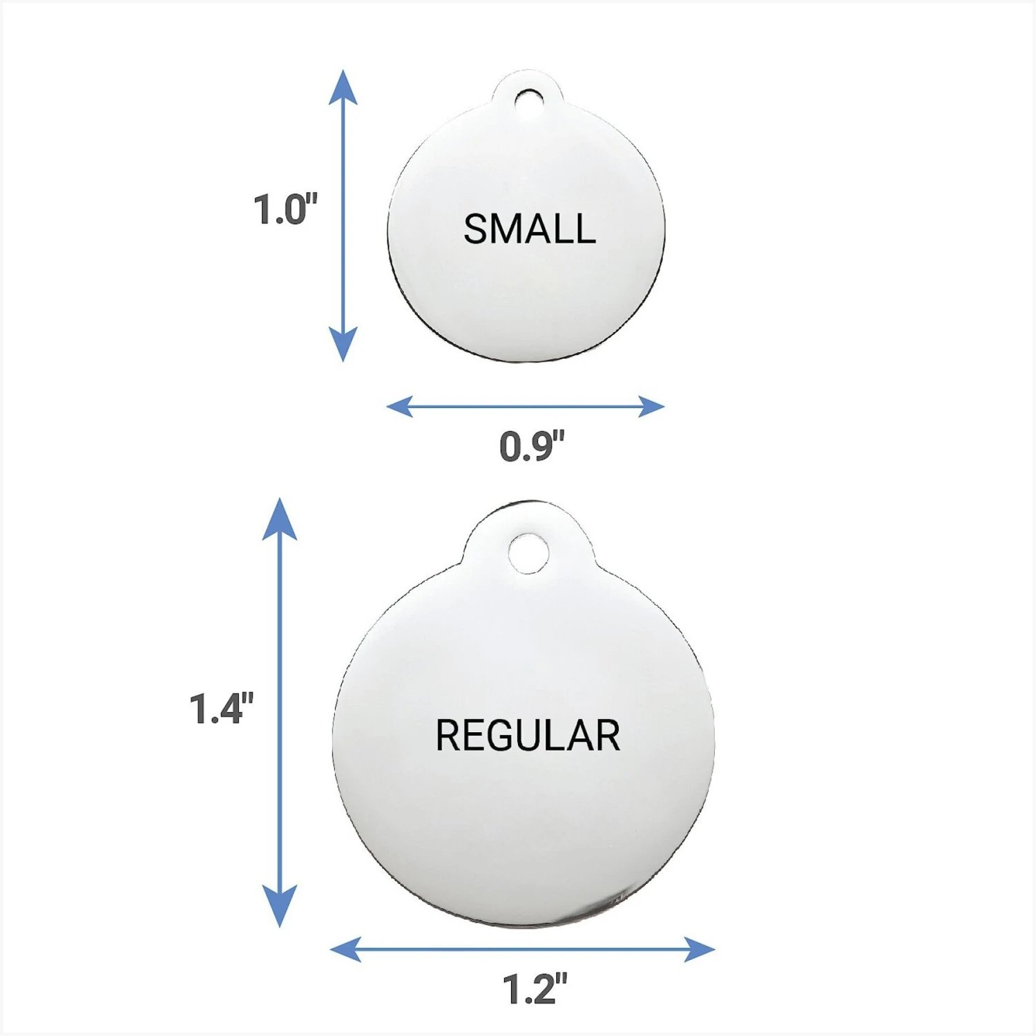Frisco Personalized Dog & Cat Tag, Round 9 Frisco Personalized Dog & Cat Tag, Round - Image 7