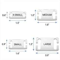 Frisco Stainless Steel Slide-On Personalized Dog & Cat Tag, Open Design 12 Frisco Stainless Steel Slide-On Personalized Dog & Cat Tag, Open Design -Frisco 153050 PT6. AC SS1800 V1540560189