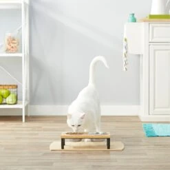 Frisco Wood Elevated Stainless Steel Double Diner Dog & Cat Bowl 9 Frisco Wood Elevated Stainless Steel Double Diner Dog & Cat Bowl -Frisco 161144 PT4. AC SS1800 V1561641433