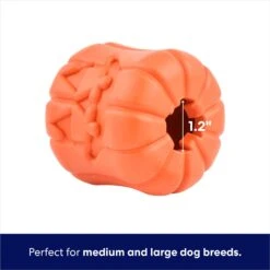 Frisco Halloween Pumpkin Rubber Treat Dispenser Dog Toy, Medium/Large 11 Frisco Halloween Pumpkin Rubber Treat Dispenser Dog Toy, Medium/Large -Frisco 164763 PT2. AC SS1800 V1689878018