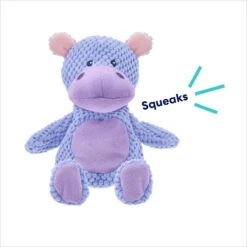 Frisco Hippo Textured Plush Squeaky Dog Toy 10 Frisco Hippo Textured Plush Squeaky Dog Toy -Frisco 174697 PT2. AC SS1800 V1695659158