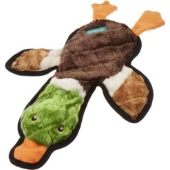 Frisco Mallard Stuffing-Free Flat Plush Squeaky Dog Toy