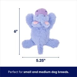 Frisco Hippo Plush Squeaky Dog Toy 9 Frisco Hippo Plush Squeaky Dog Toy -Frisco 175407 PT1. AC SS1800 V1695748414