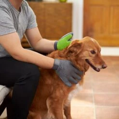 Frisco Dog & Cat Adjustable Grooming Gloves -Frisco 206847 PT5. AC SS1800 V1610763673