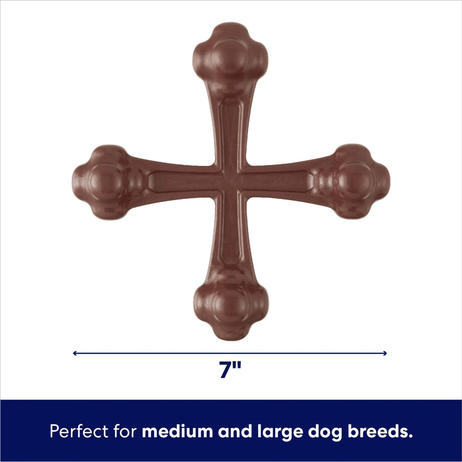 Frisco Bacon Flavor Tough Nylon Dog Chew Toy 4 Frisco Bacon Flavor Tough Nylon Dog Chew Toy - Image 2