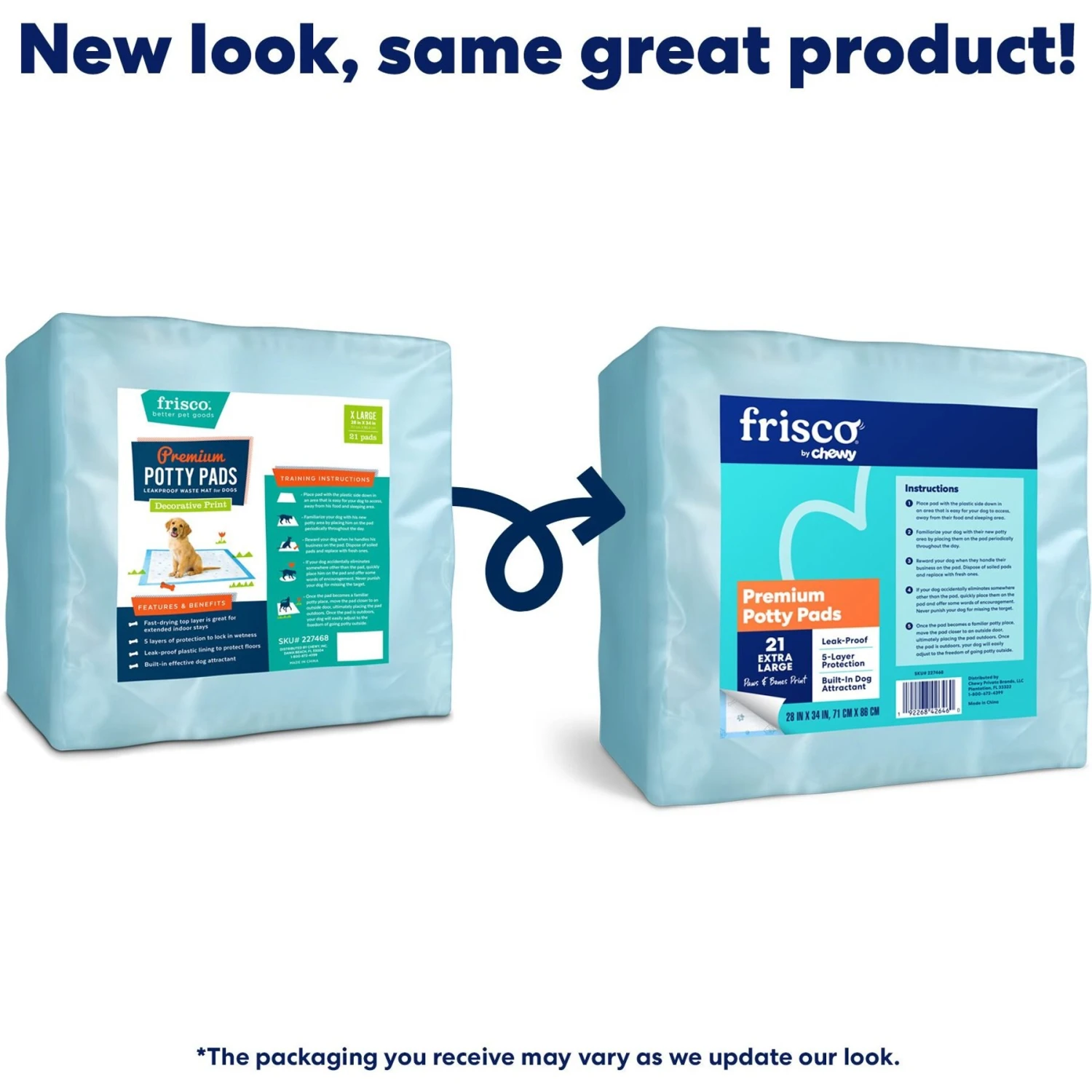 Frisco Premium Extra Large Printed Dog Training & Potty Pads 4 Frisco Premium Extra Large Printed Dog Training & Potty Pads - Image 2