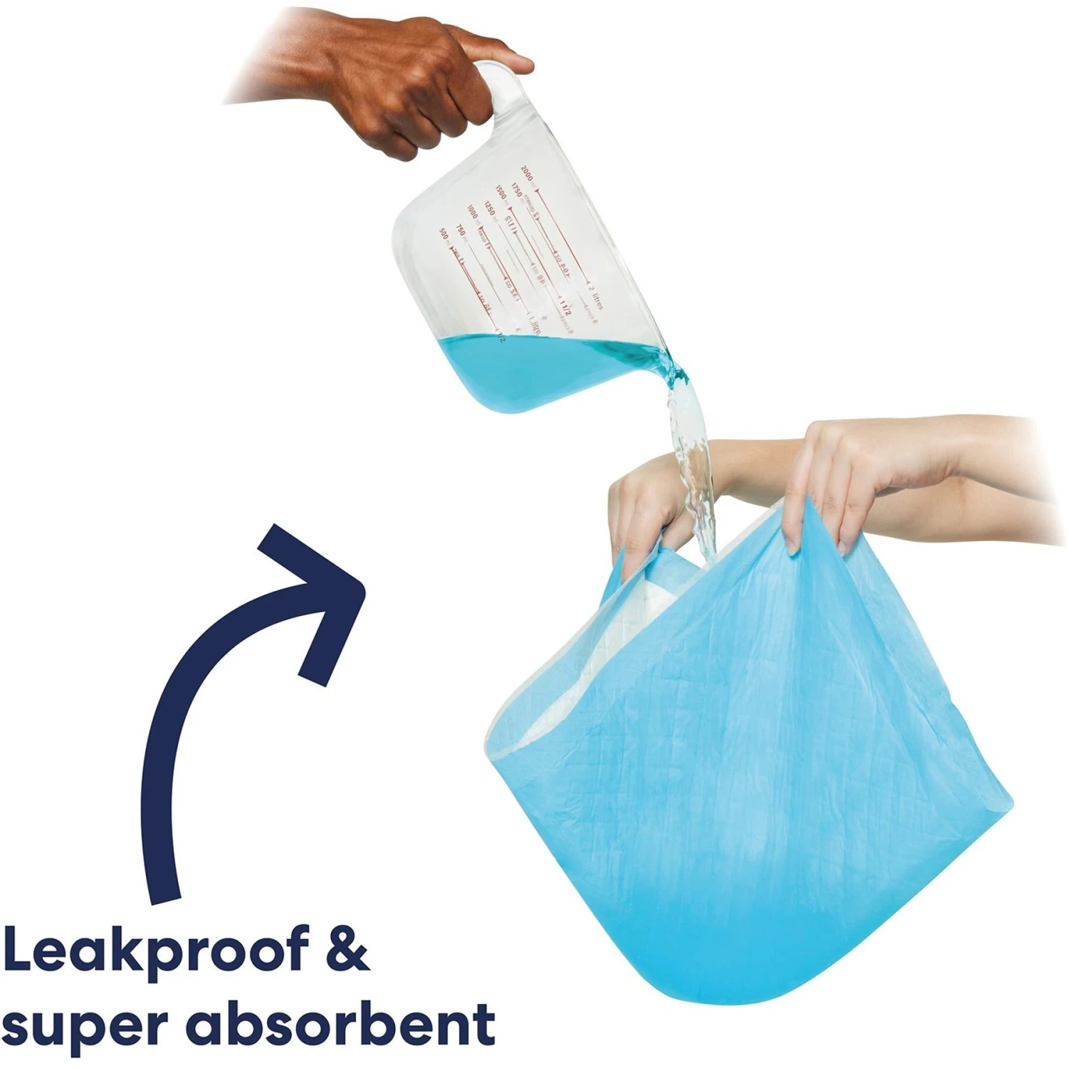 Frisco Premium Giant Printed Dog Training & Potty Pads, 27.5 X 44-in, Unscented 7 Frisco Premium Giant Printed Dog Training & Potty Pads, 27.5 X 44-in, Unscented - Image 5