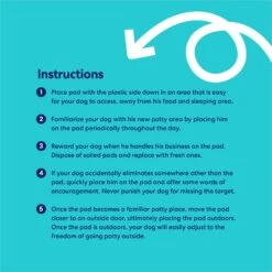 Frisco Premium Giant Printed Dog Training & Potty Pads, 27.5 X 44-in, Unscented 18 Frisco Premium Giant Printed Dog Training & Potty Pads, 27.5 X 44-in, Unscented -Frisco 227472 PT7. AC SS1800 V1699297882