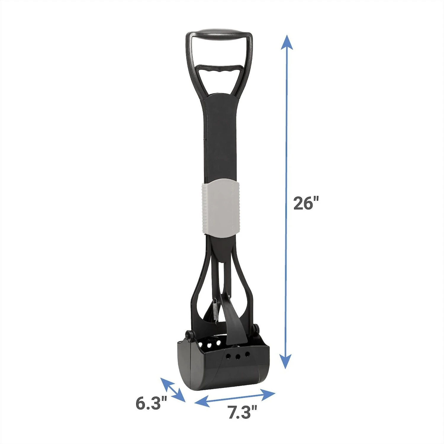 Frisco Spring Action Foldable Dog Pooper Scooper 4 Frisco Spring Action Foldable Dog Pooper Scooper - Image 2