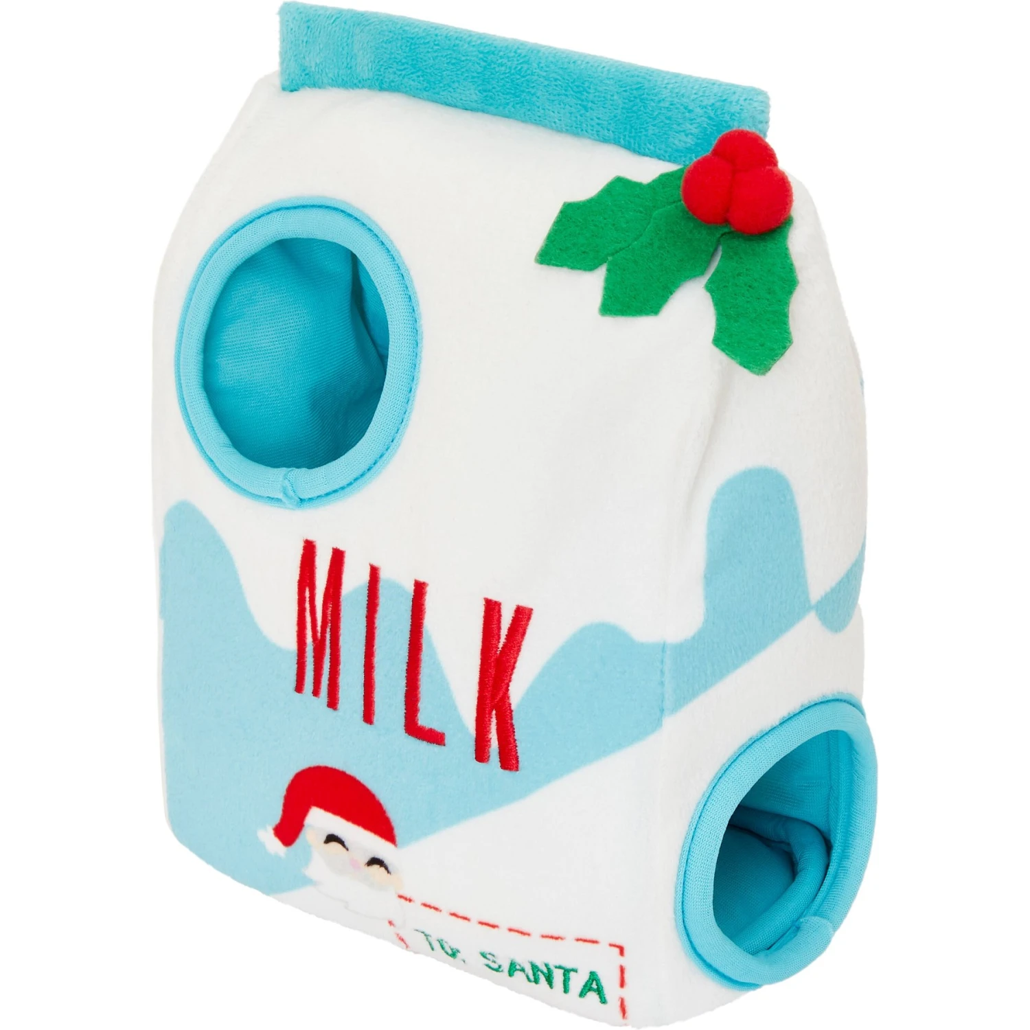 Frisco Holiday Milk & Gingerbread Cookies Hide & Seek Puzzle Plush Squeaky Dog Toy 6 Frisco Holiday Milk & Gingerbread Cookies Hide & Seek Puzzle Plush Squeaky Dog Toy - Image 4