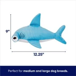 Frisco Hammerhead Shark Ballistic Nylon Plush Squeaky Dog Toy 9 Frisco Hammerhead Shark Ballistic Nylon Plush Squeaky Dog Toy -Frisco 233593 PT1. AC SS1800 V1695748895