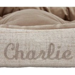 Frisco Rectangular Personalized Bolster Dog Bed W/Removable Cover, Beige, Large 14 Frisco Rectangular Personalized Bolster Dog Bed W/Removable Cover, Beige, Large -Frisco 234948 PT4. AC SS1800 V1600210591