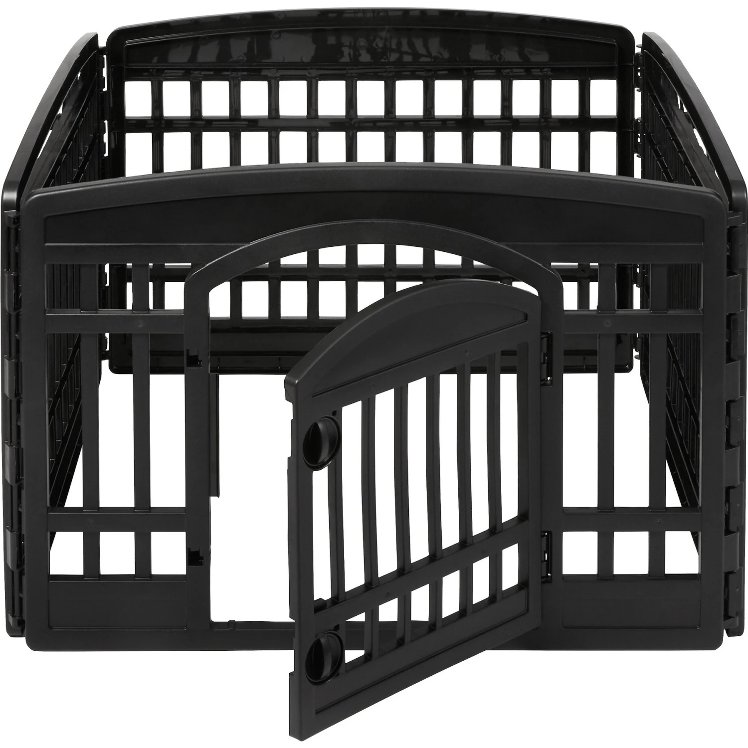 Frisco 4-Panel Dog Exercise Playpen With Door, 24-in 6 Frisco 4-Panel Dog Exercise Playpen With Door, 24-in - Image 4