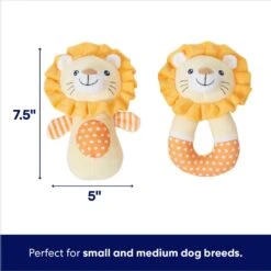 Frisco Lion Plush Squeaky Puppy Toy -Frisco 245918 PT1. AC SS1800 V1695760933