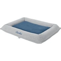 Frisco Orthopedic Personalized Bolster Dog Bed W/Removable Cover, Harbour Blue, Large 12 Frisco Orthopedic Personalized Bolster Dog Bed W/Removable Cover, Harbour Blue, Large -Frisco 252617 PT3. AC SS1800 V1604500002