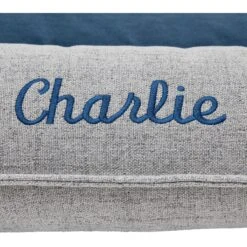 Frisco Orthopedic Personalized Bolster Dog Bed W/Removable Cover, Harbour Blue, Large 13 Frisco Orthopedic Personalized Bolster Dog Bed W/Removable Cover, Harbour Blue, Large -Frisco 252617 PT4. AC SS1800 V1604500649