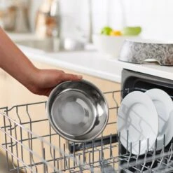 Frisco Black Marble Design Stainless Steel Dog & Cat Bowl 18 Frisco Black Marble Design Stainless Steel Dog & Cat Bowl -Frisco 253048 PT7. AC SS1800 V1616526752