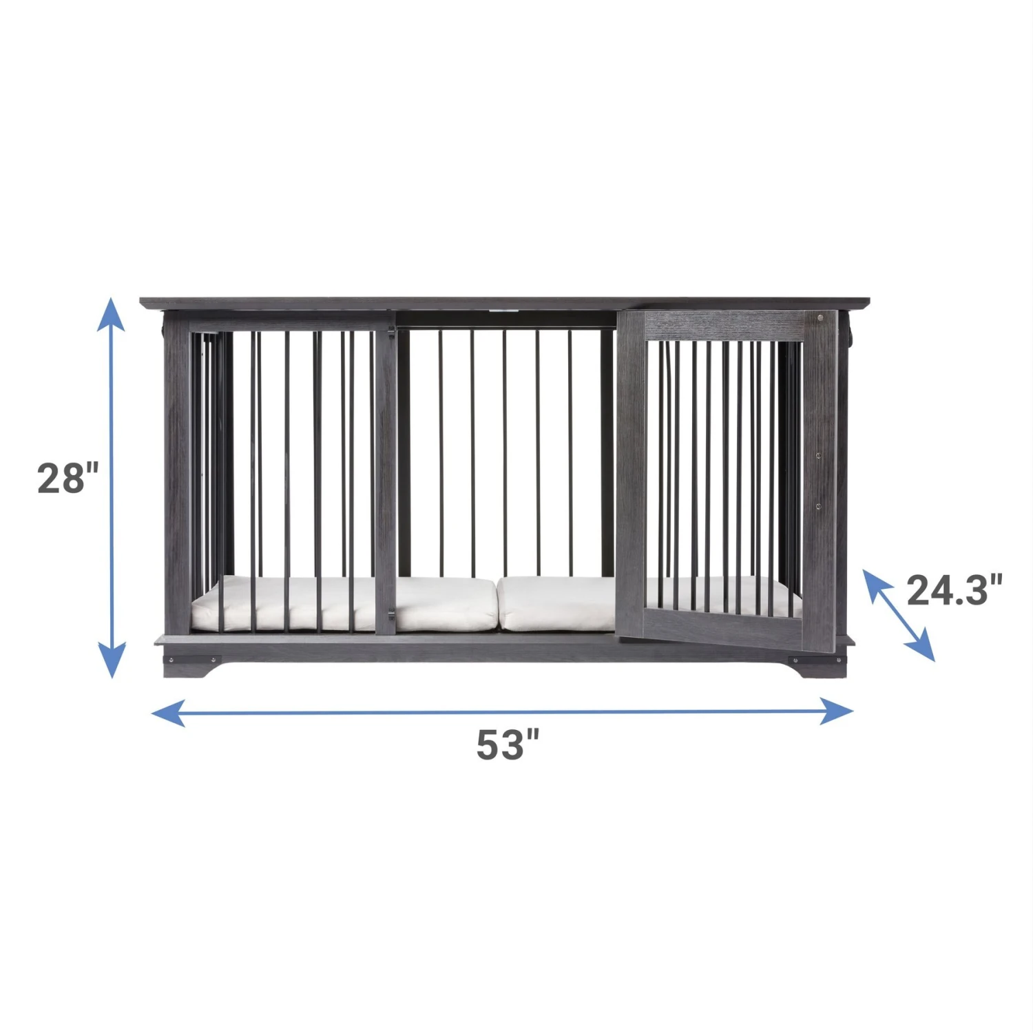 Frisco "Broadway" Dog Crate Credenza & Mat Kit 4 Frisco "Broadway" Dog Crate Credenza & Mat Kit - Image 2
