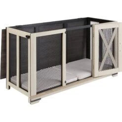 Frisco "Denver" Dog Crate Credenza & Mat Kit -Frisco 255326 PT4. AC SS1800 V1617037347