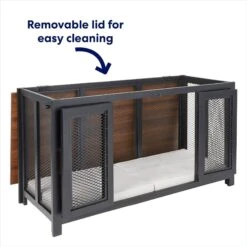Frisco "Venice" Dog Crate Credenza & Mat Kit -Frisco 255328 PT4. AC SS1800 V1667228547