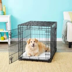 Frisco Heavy Duty Fold & Carry Double Door Collapsible Wire Dog Crate & Frisco Wire Dog & Small Pet Exercise Pen With Step-Through Door 9 Frisco Heavy Duty Fold & Carry Double Door Collapsible Wire Dog Crate & Frisco Wire Dog & Small Pet Exercise Pen With Step-Through Door -Frisco 255537 PT2. AC SS1800 V1603646531