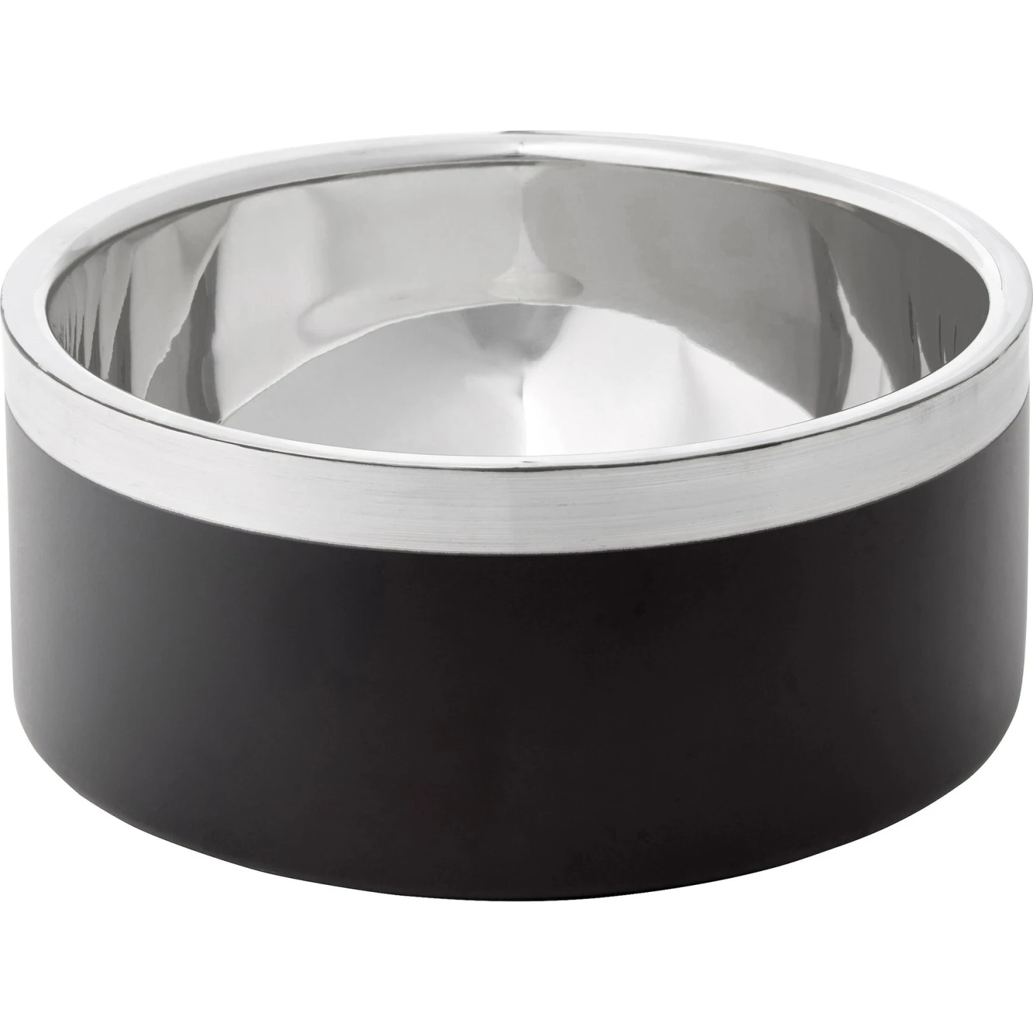 Frisco Insulated Two-Toned Non-Skid Stainless Steel Dog & Cat Bowl 3 Frisco Insulated Two-Toned Non-Skid Stainless Steel Dog & Cat Bowl