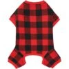 Frisco Dog & Cat Cozy Polar Fleece PJs, Red Plaid 2 Frisco Dog & Cat Cozy Polar Fleece PJs, Red Plaid -Frisco 268510 MAIN. AC SS1800 V1637726888