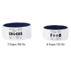 Frisco Food & Paw Non-skid Ceramic Dog Bowl 12 Frisco Food & Paw Non-skid Ceramic Dog Bowl -Frisco 270195 PT5. AC SS1800 V1620912525