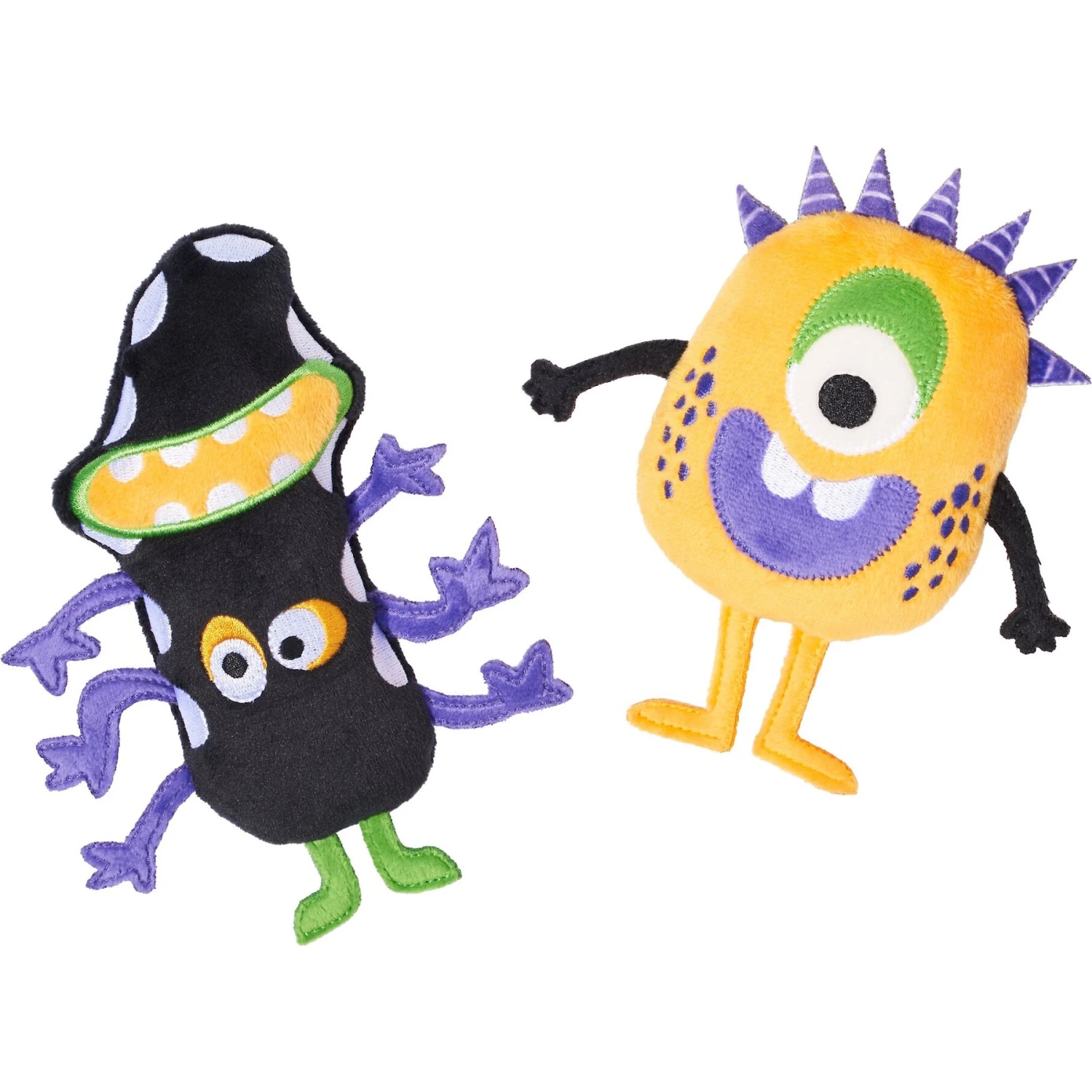 Frisco Halloween Friendly Monsters Plush Squeaky Dog Toy 3 Frisco Halloween Friendly Monsters Plush Squeaky Dog Toy