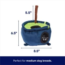 Frisco Halloween Candy Cauldron Hide & Seek Puzzle Plush Squeaky Dog Toy -Frisco 270490 PT1. AC SS1800 V1689877481