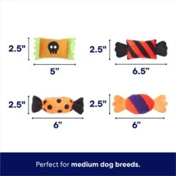 Frisco Halloween Candy Cauldron Hide & Seek Puzzle Plush Squeaky Dog Toy -Frisco 270490 PT2. AC SS1800 V1689876590