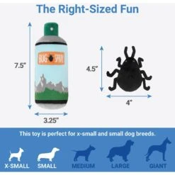 Frisco Camping Bug Spray Plush Squeaky Dog Toy, 3 Count 6 Frisco Camping Bug Spray Plush Squeaky Dog Toy, 3 Count -Frisco 270989 PT1. AC SS1800 V1626368493