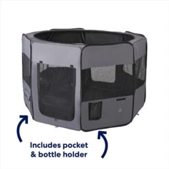 Frisco Soft-Sided Dog, Cat & Small Pet Exercise Playpen 11 Frisco Soft-Sided Dog, Cat & Small Pet Exercise Playpen -Frisco 277929 PT3. AC SS1800 V1667227657