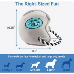 Frisco Football Helmet Plush With Rope Squeaky Dog Toy 6 Frisco Football Helmet Plush With Rope Squeaky Dog Toy -Frisco 279439 PT1. AC SS1800 V1629824178