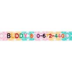 Frisco Pastel Tie Dye Polyester Personalized Dog Collar 9 Frisco Pastel Tie Dye Polyester Personalized Dog Collar -Frisco 280770 PT2. AC SS1800 V1621540643
