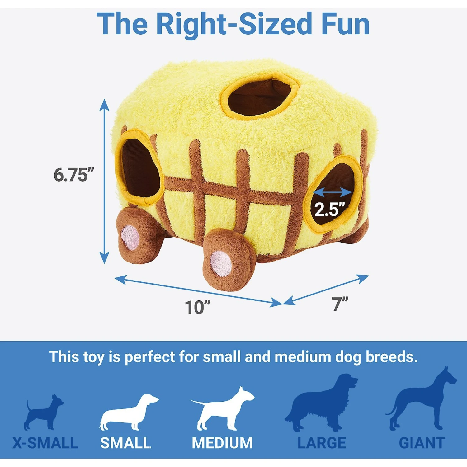 Frisco Fall Hay Wagon Hide & Seek Puzzle Plush Squeaky Dog Toy 4 Frisco Fall Hay Wagon Hide & Seek Puzzle Plush Squeaky Dog Toy - Image 2
