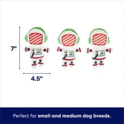 Frisco Holiday Rocket Ship Hide & Seek Puzzle Plush Squeaky Dog Toy -Frisco 287101 PT2. AC SS1800 V1695670721