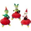Frisco Holiday Alien Santa & Friends UFO's Plush Squeaky Dog Toy, 3 Count 1 Frisco Holiday Alien Santa & Friends UFO's Plush Squeaky Dog Toy, 3 Count -Frisco 287199 MAIN. AC SS1800 V1632773916