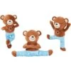 Frisco New Year, New Me Namaste Bear Plush Squeaky Dog Toy -Frisco 288905 MAIN. AC SS1800 V1638291271